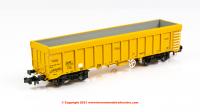 2F-045-009 Dapol IOA Merlin Ballast Wagon number 3170 5992 118-7 in Network Rail livery